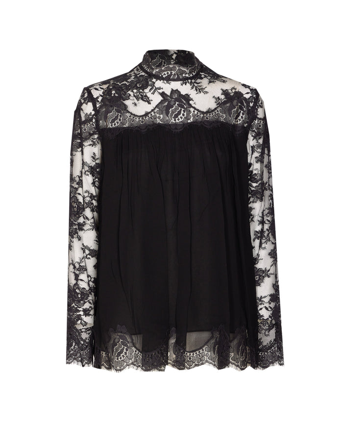 Zimmermann Top Black Viscose
