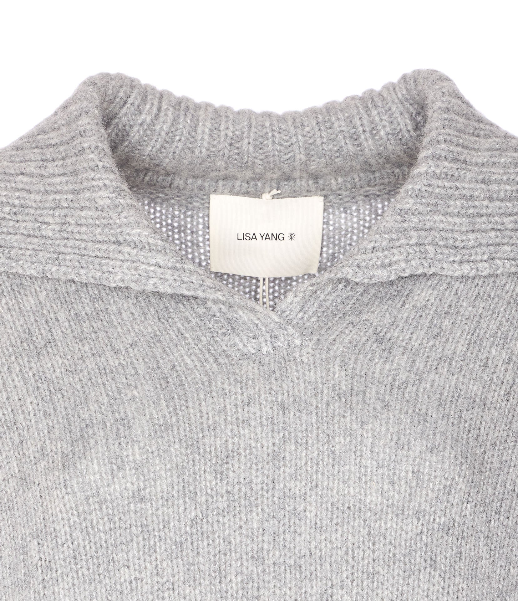 Lisa Yang Sweaters Grey Cashmere