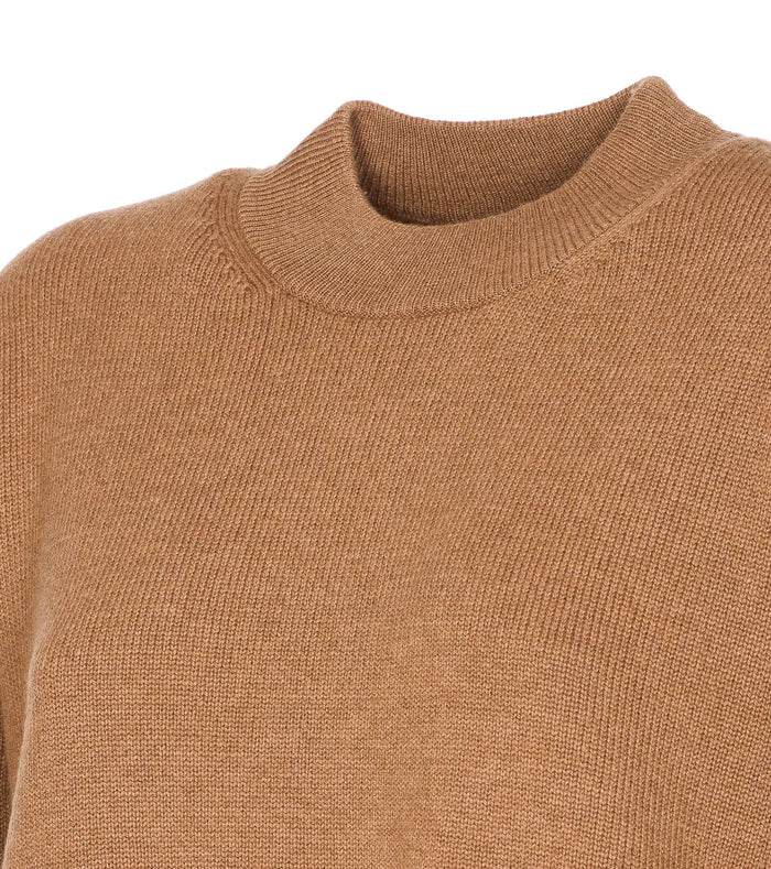 Max Mara Studio Sweaters Beige Wool