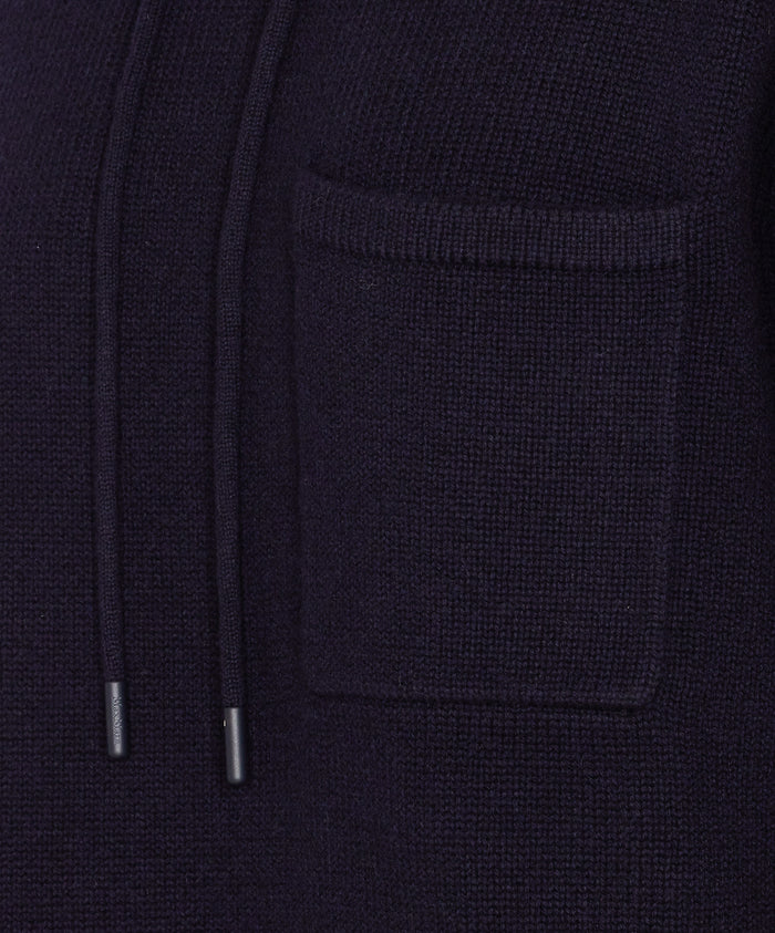Max Mara Sweaters Blue Wool