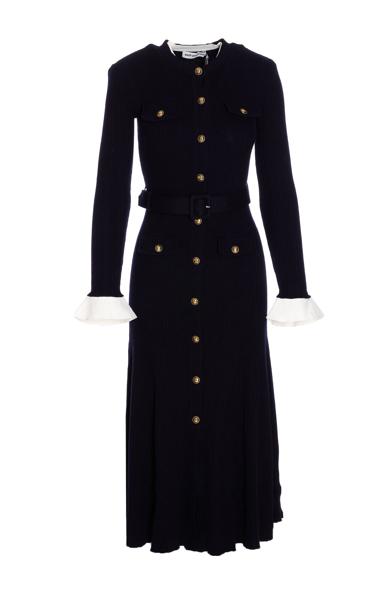 Self Portrait Dresses Black Polyamide