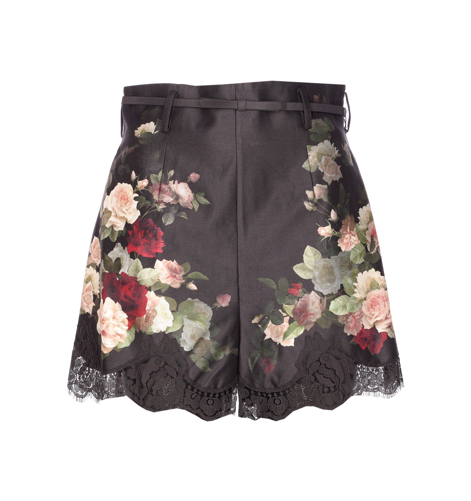 Zimmermann Shorts Black Silk
