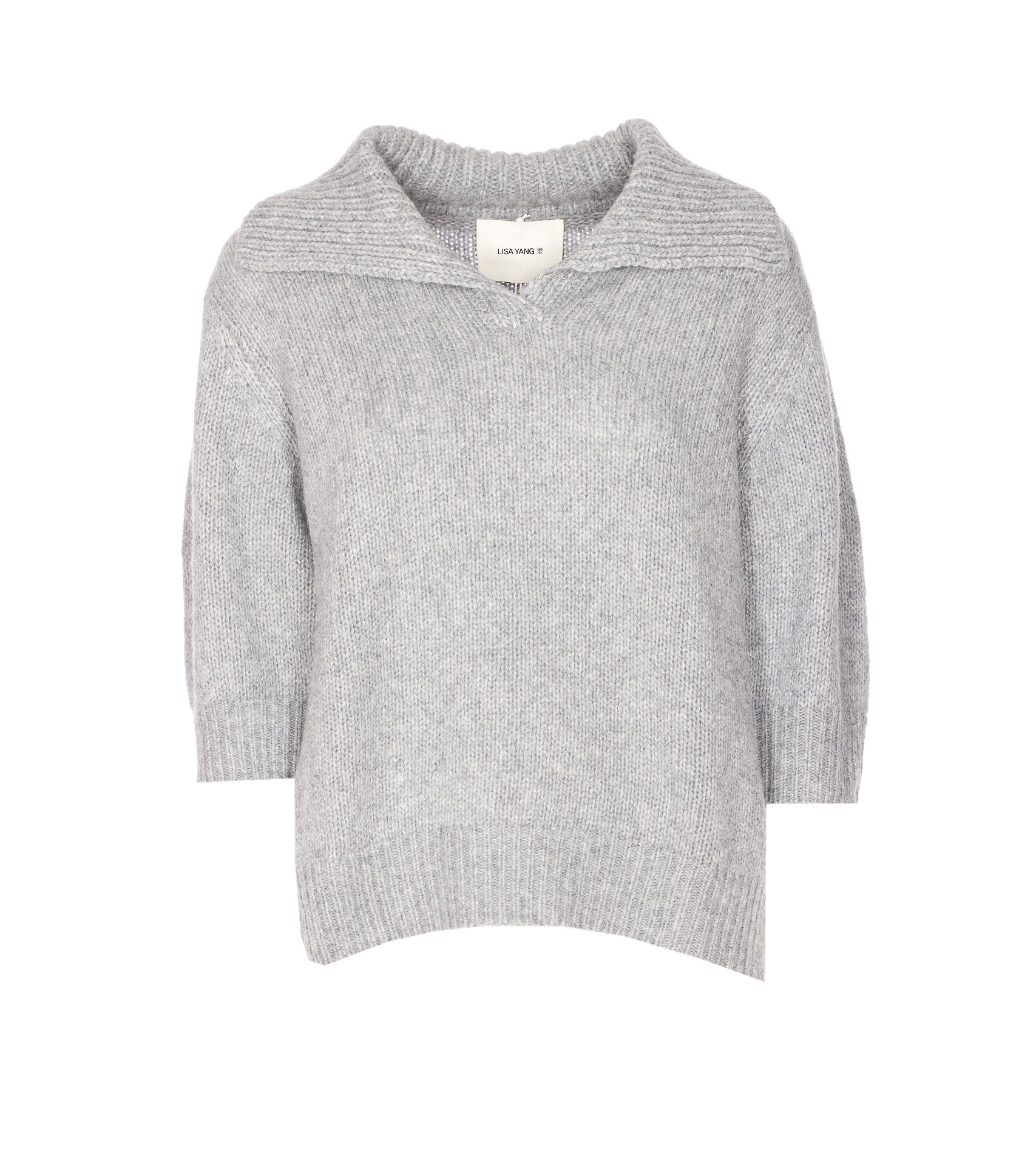 Lisa Yang Sweaters Grey Cashmere