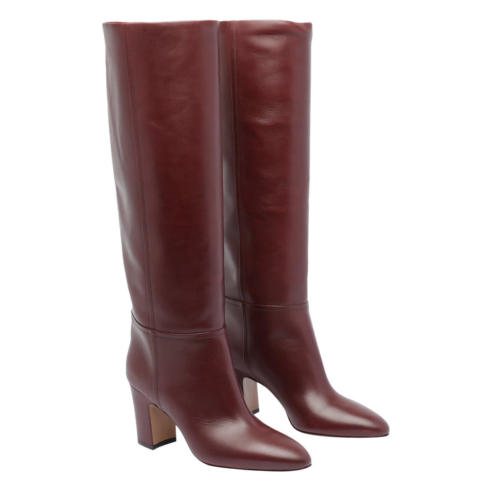 Paris Texas Boots Red Calf Leather/leather Sole