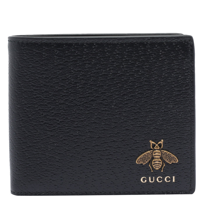 Gucci Wallets Black Calf Leather