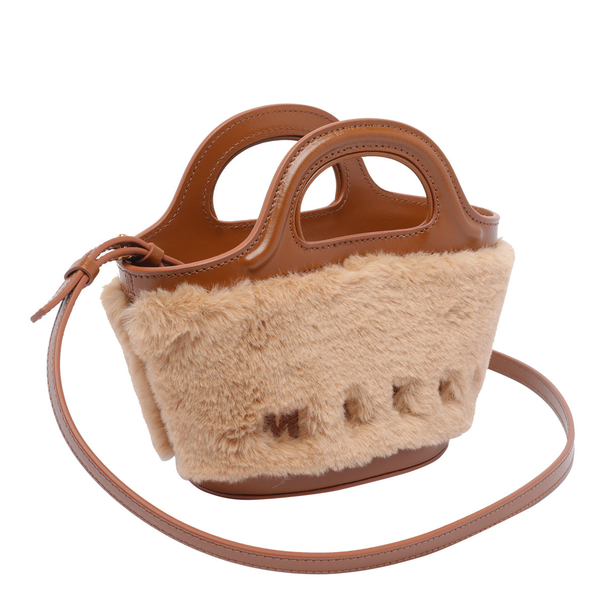 Marni Bags Beige Polyester Leather Trim