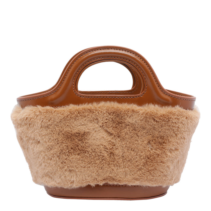 Marni Bags Beige Polyester Leather Trim