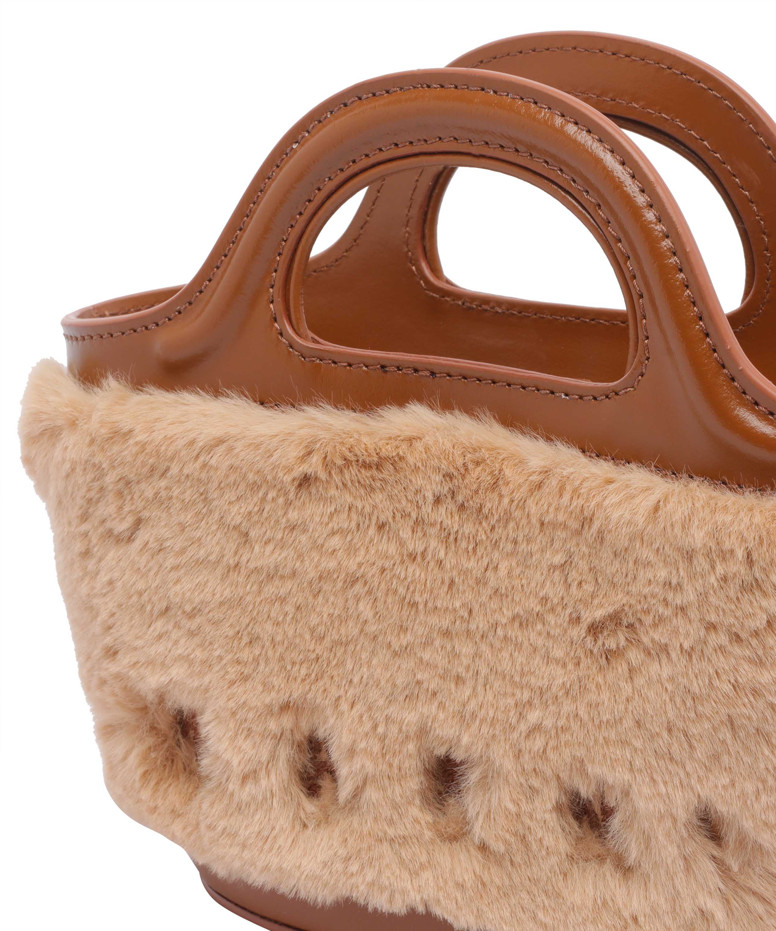 Marni Bags Beige Polyester Leather Trim