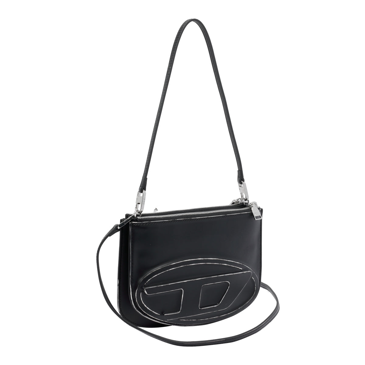 Diesel Bags Black Polyurethane