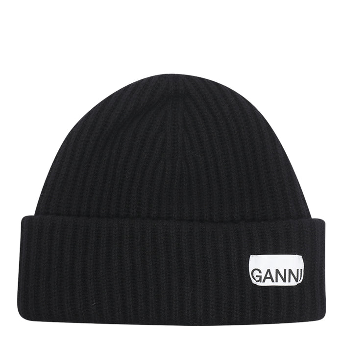 Ganni Hats Black
