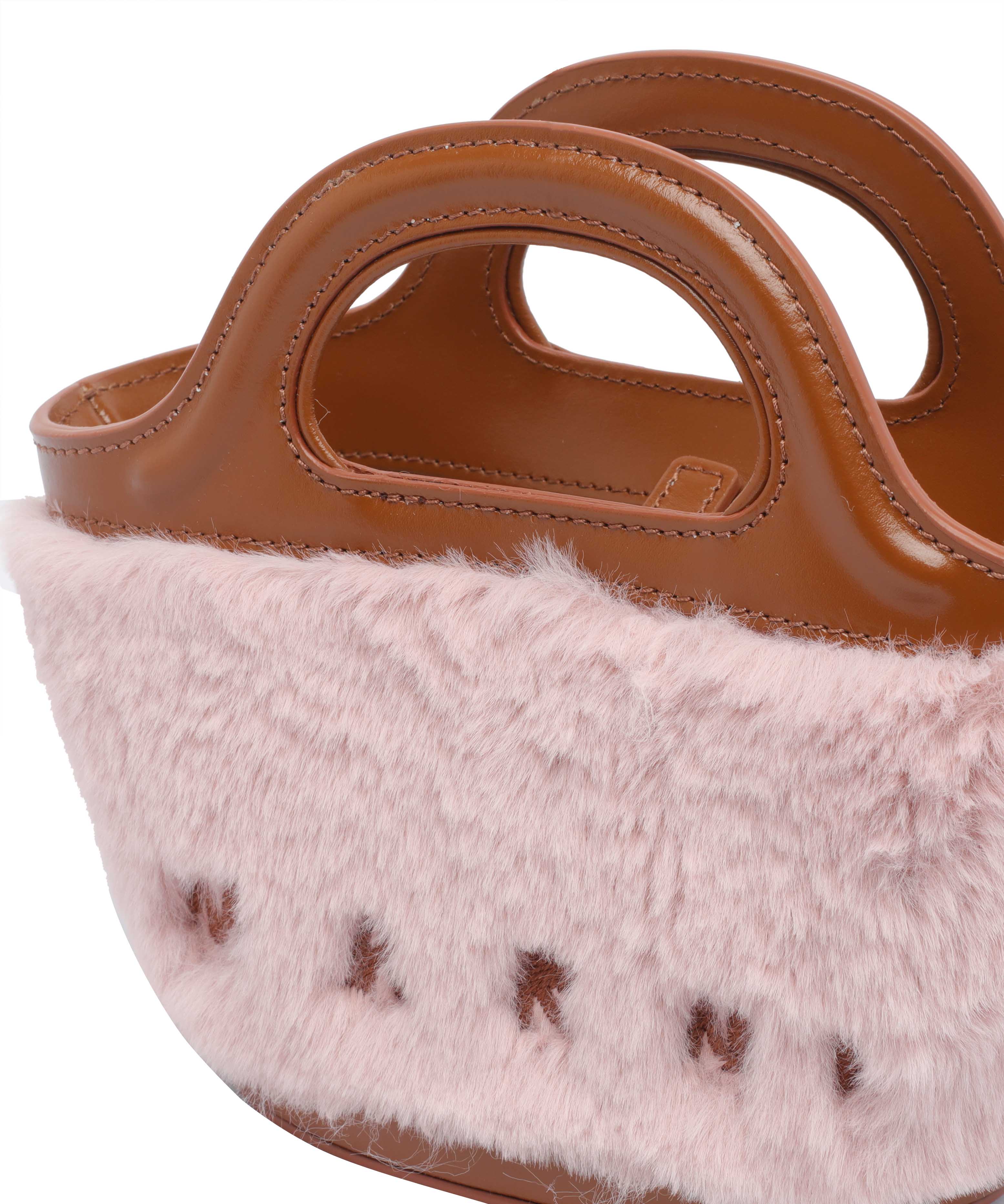 Marni Bags Pink Polyester Leather Trim