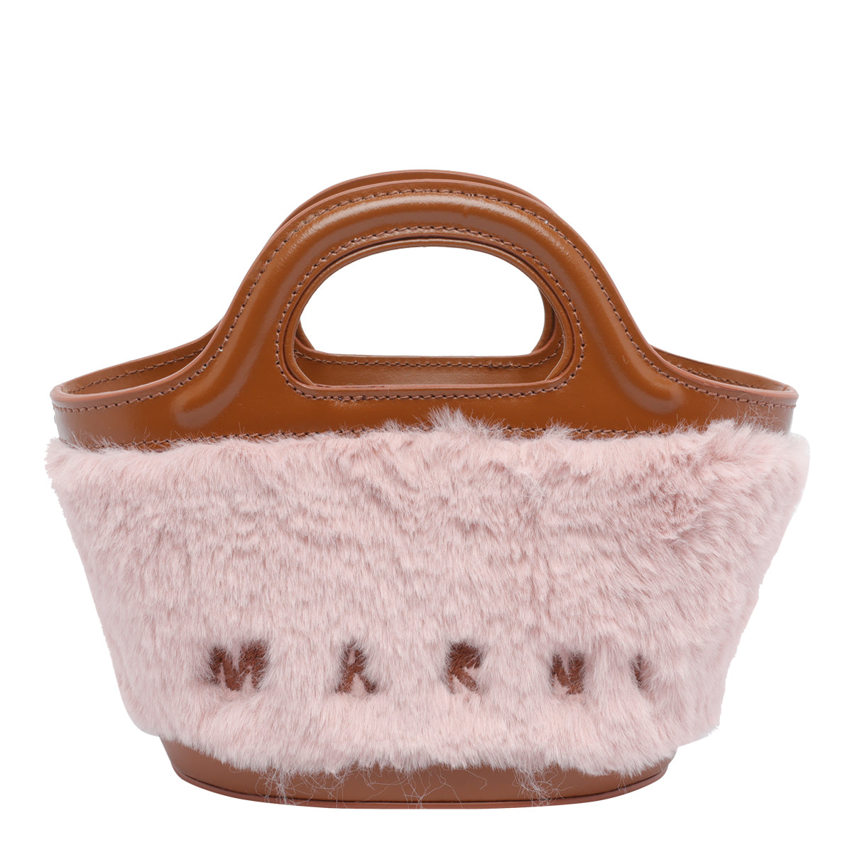 Marni Bags Pink Polyester Leather Trim