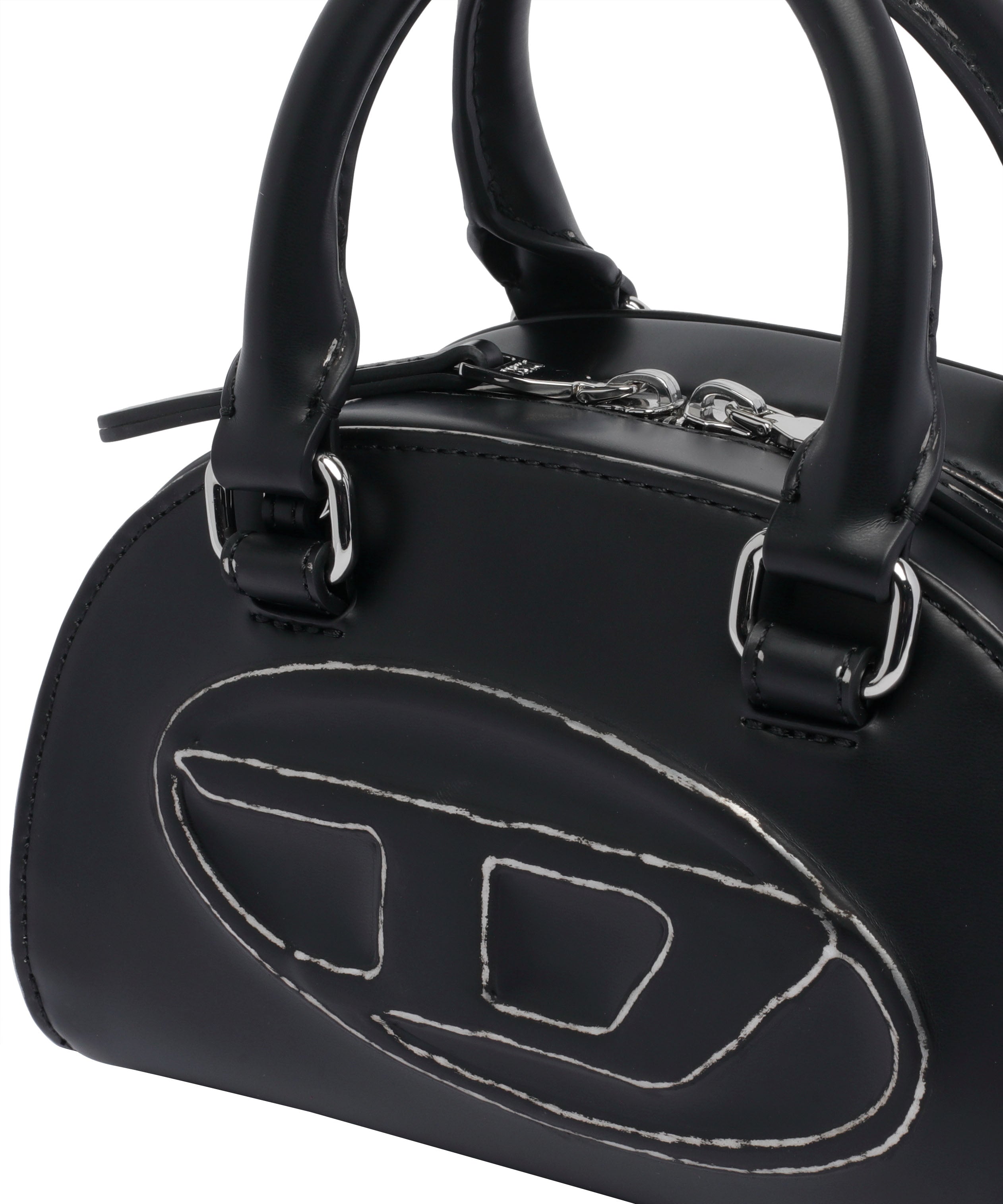 Diesel Bags Black Polyurethane