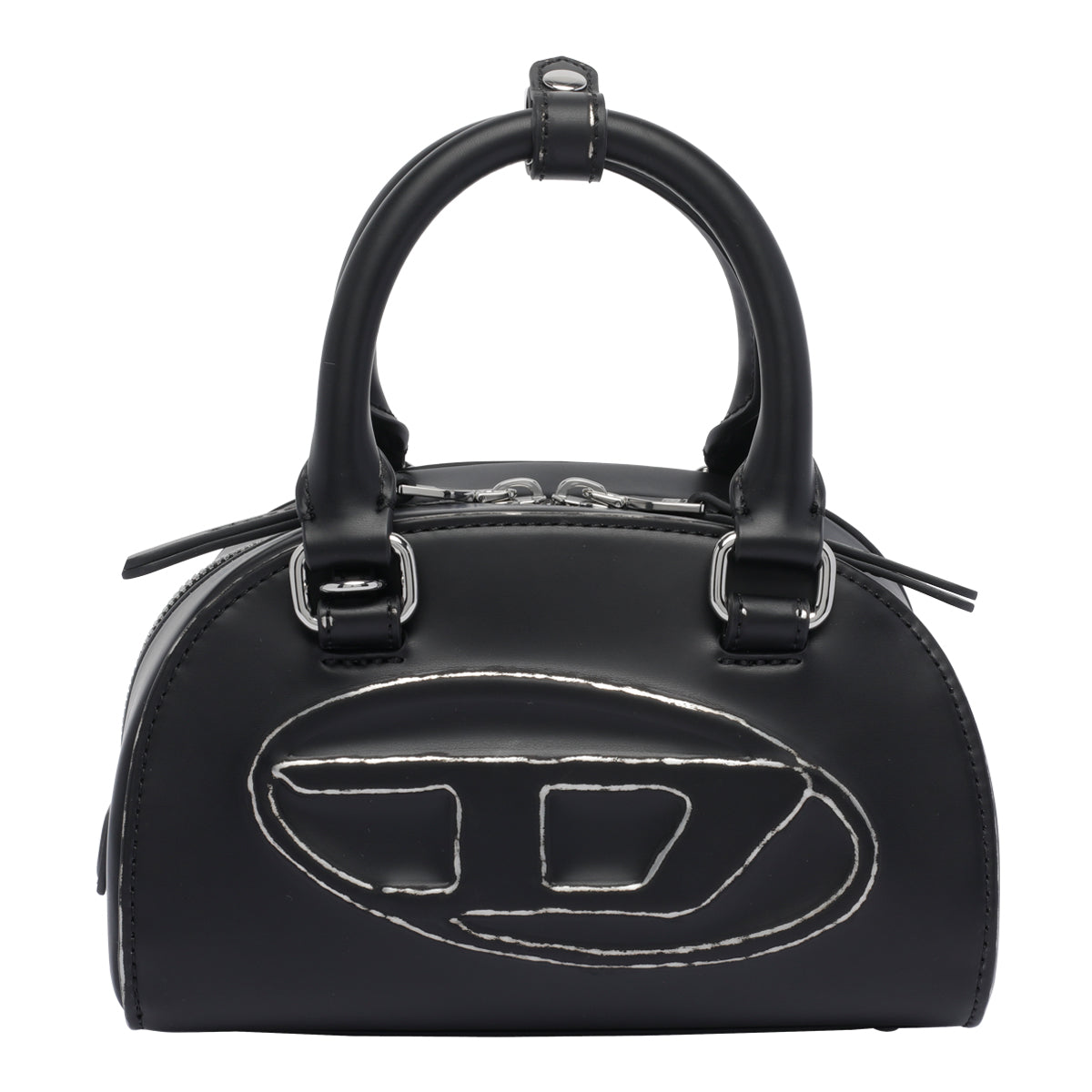 Diesel Bags Black Polyurethane