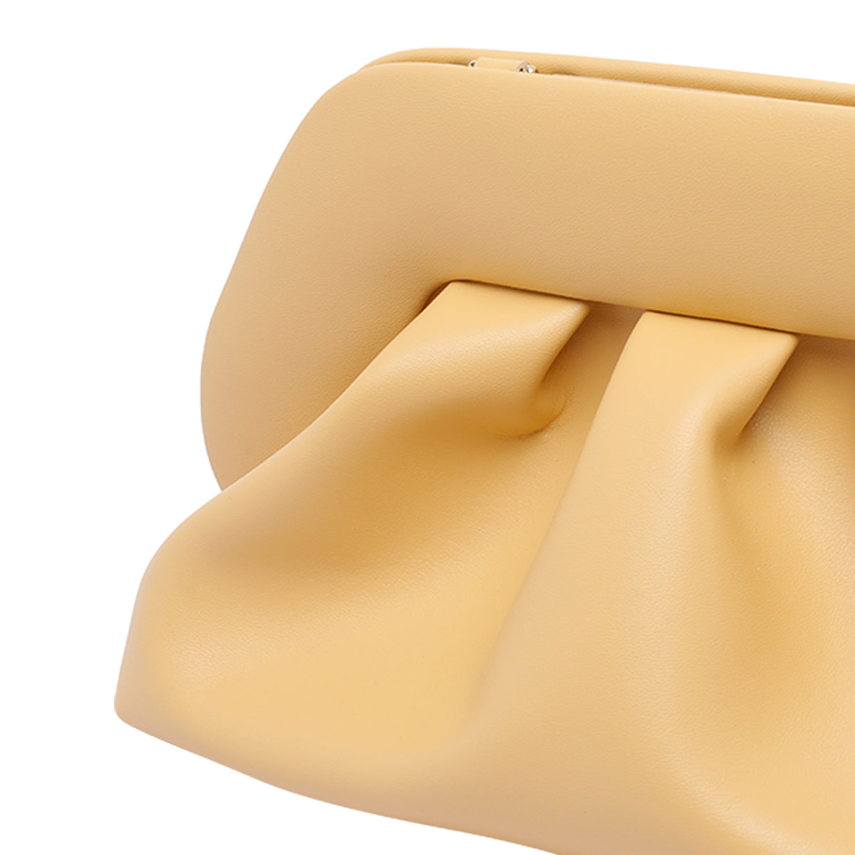 The Moire Bags Yellow Tia Vegan Fabric