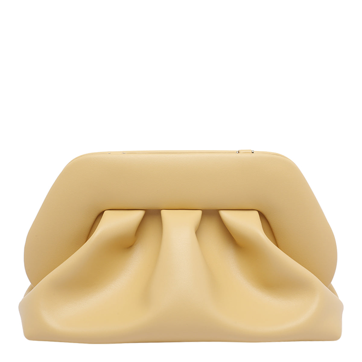 The Moire Bags Yellow Tia Vegan Fabric