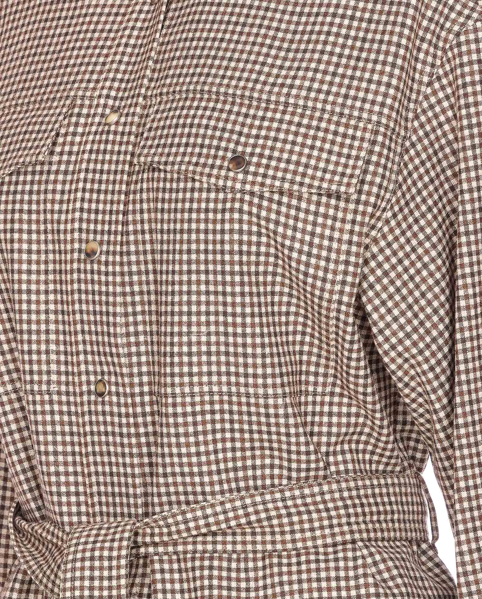 Brunello Cucinelli Shirts Beige Virgin Wool