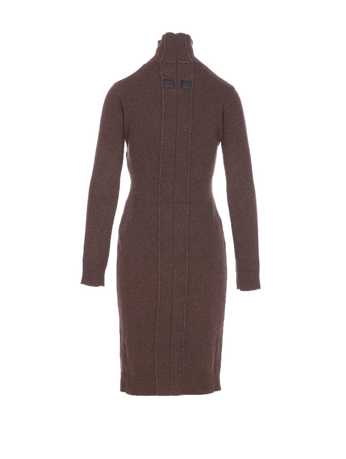 MM6 Maison Margiela Dresses Brown Wool