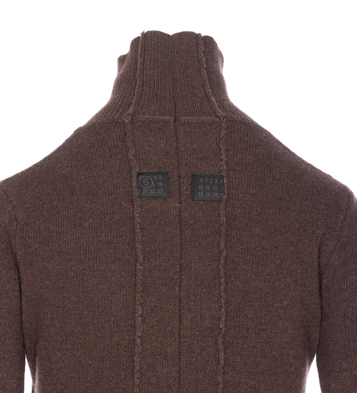 MM6 Maison Margiela Dresses Brown Wool