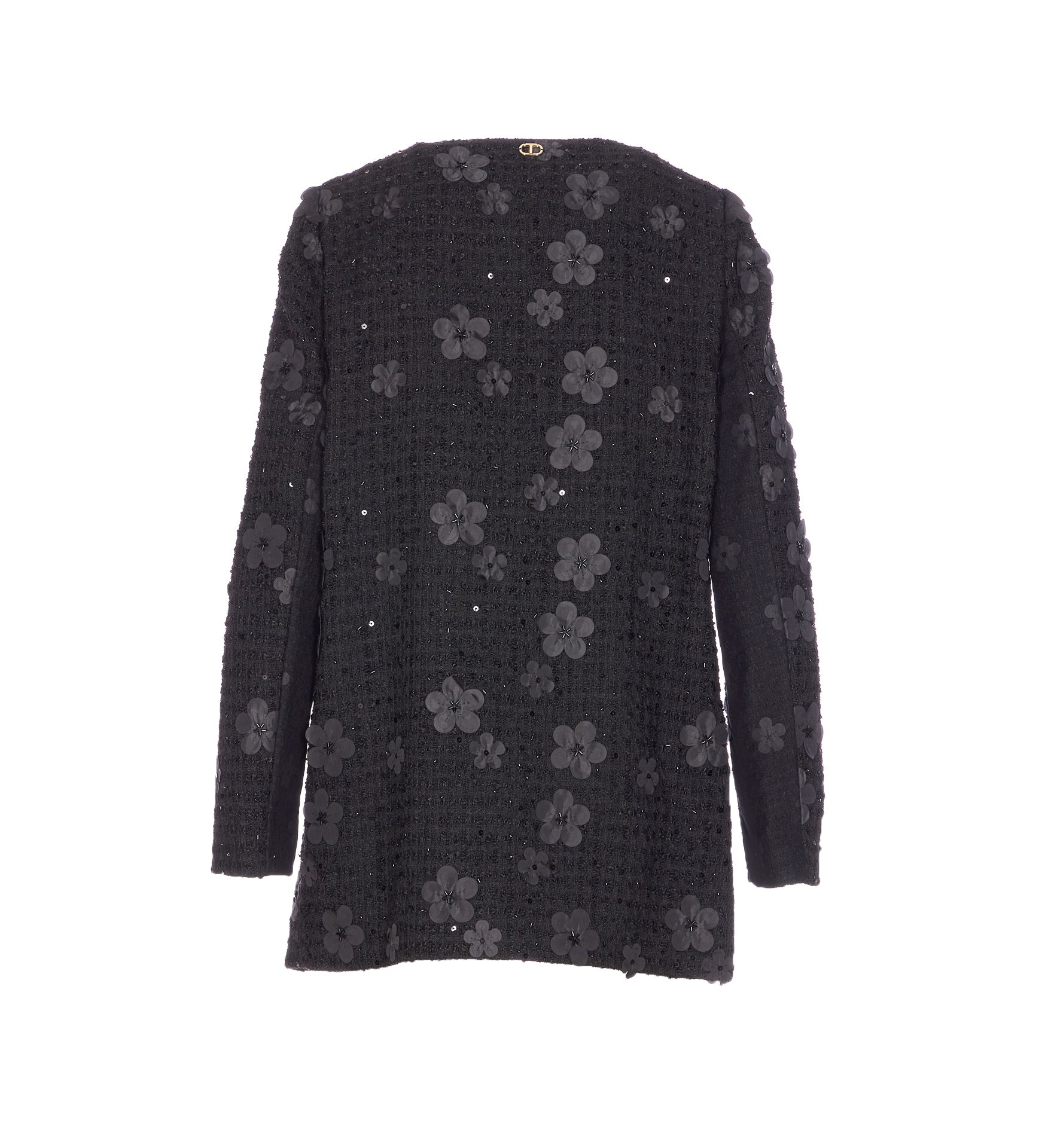 Twin-Set Coats Black Polyester