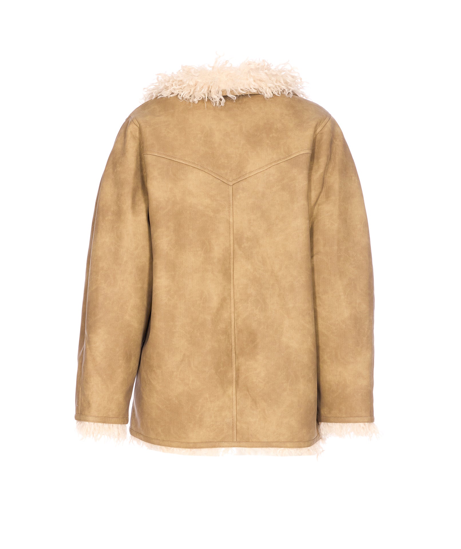Isabel Marant Etoile Coats Beige Polyurethane