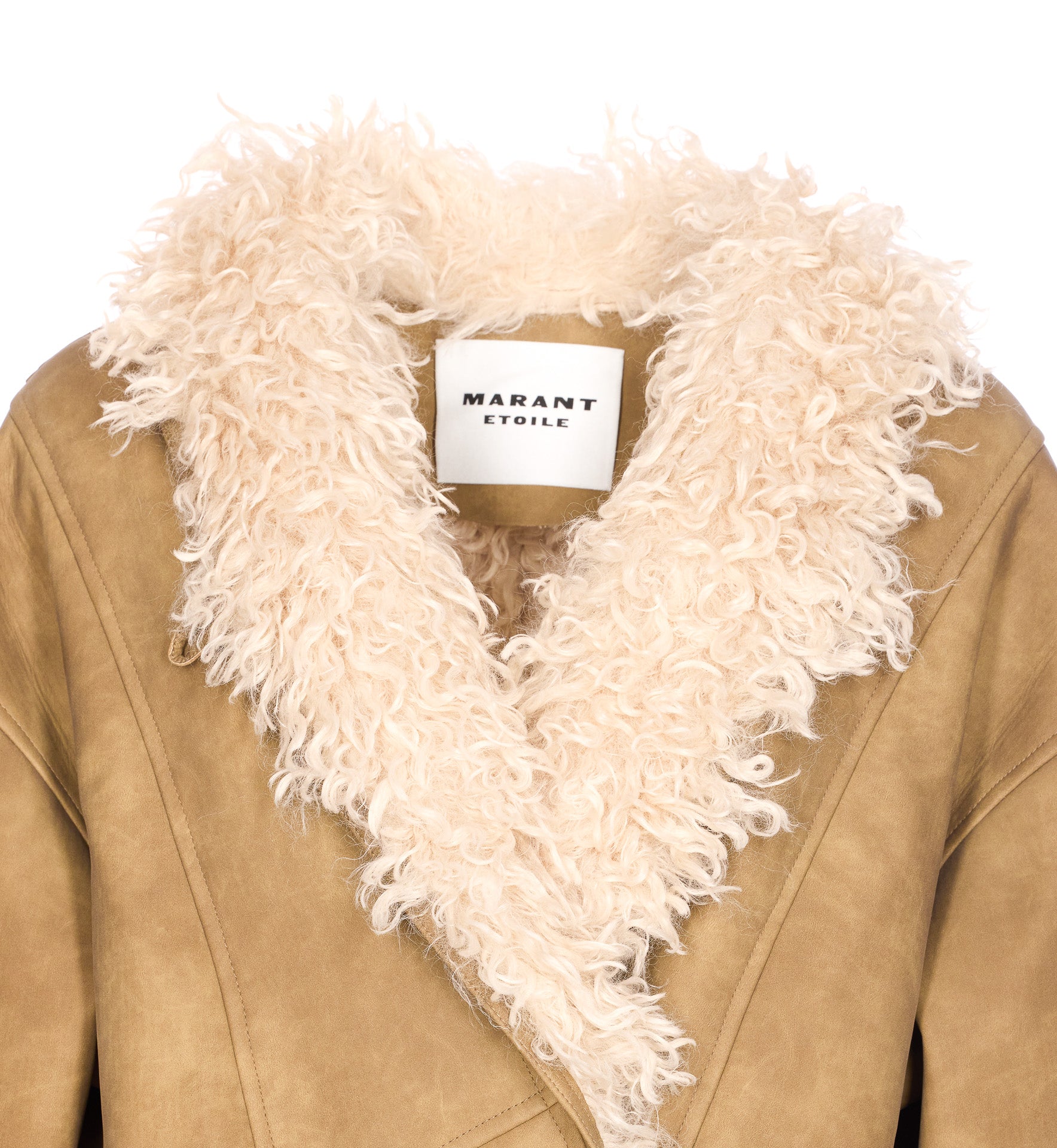 Isabel Marant Etoile Coats Beige Polyurethane