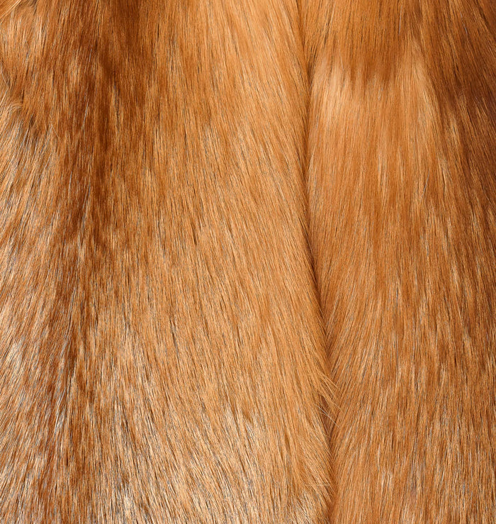Yves Salomon Jackets Orange Silk