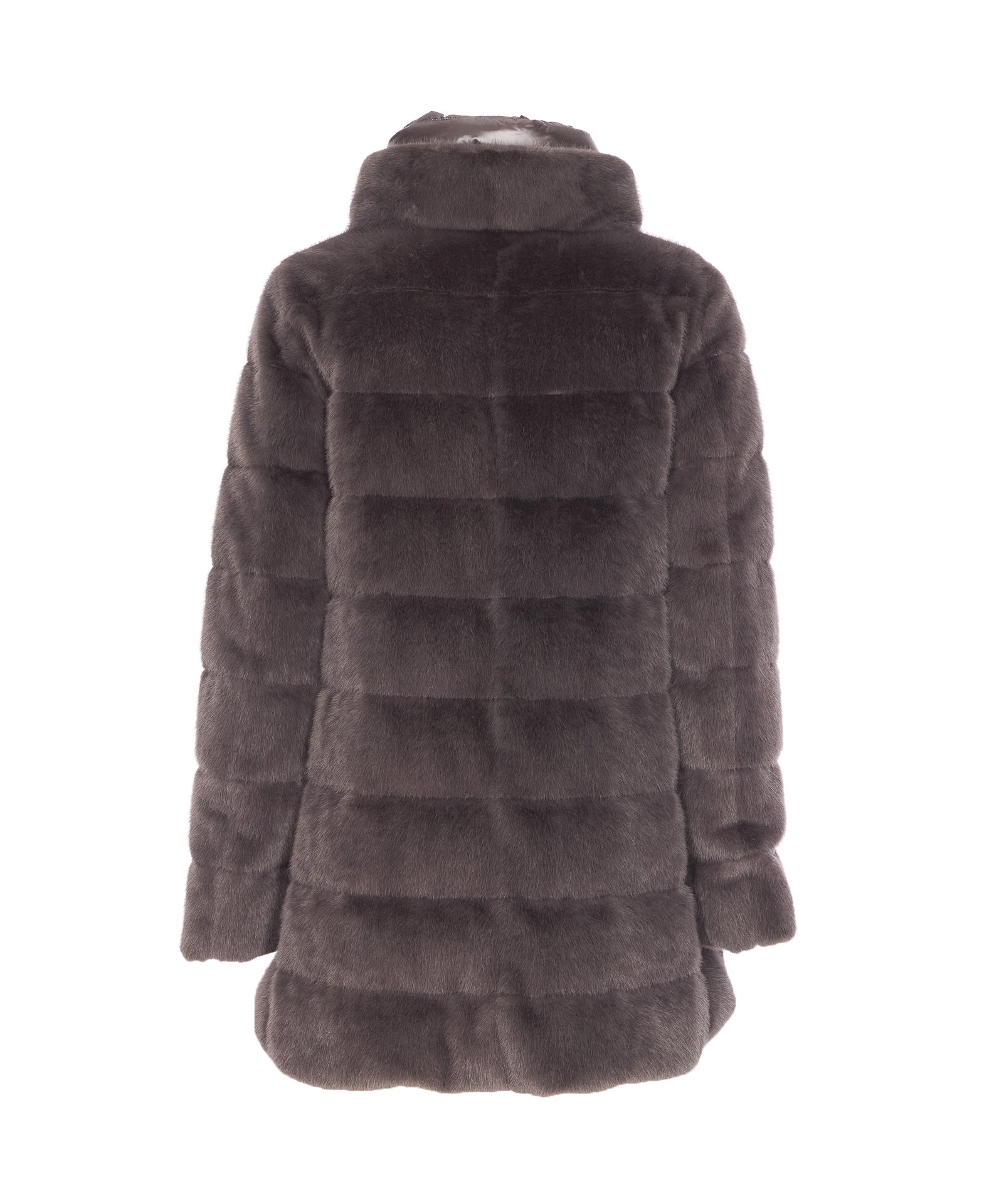 Herno Coats Grey Polyester