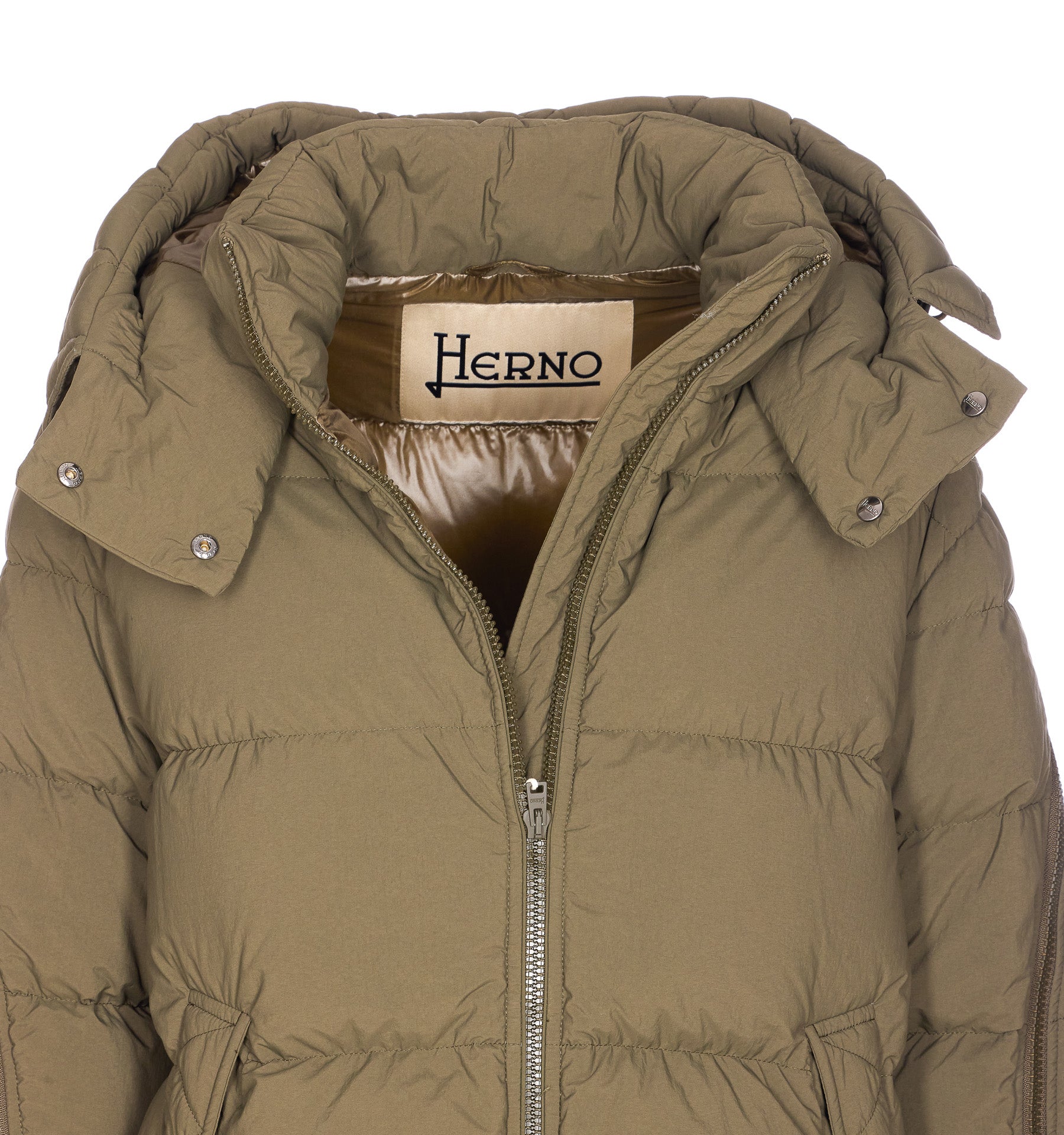 Herno Jackets Green Polyamide