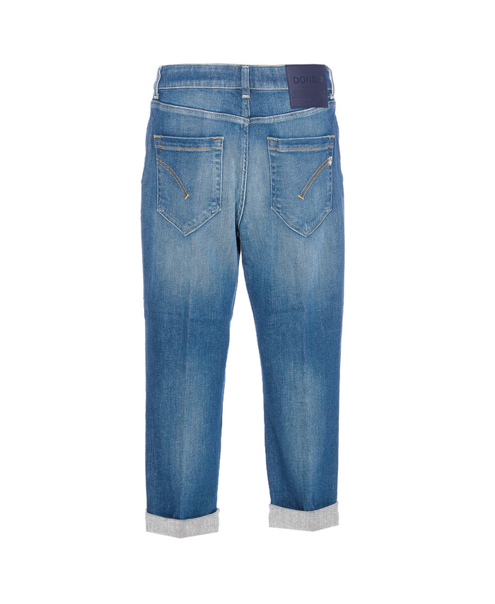 Dondup Jeans Blue Cotton