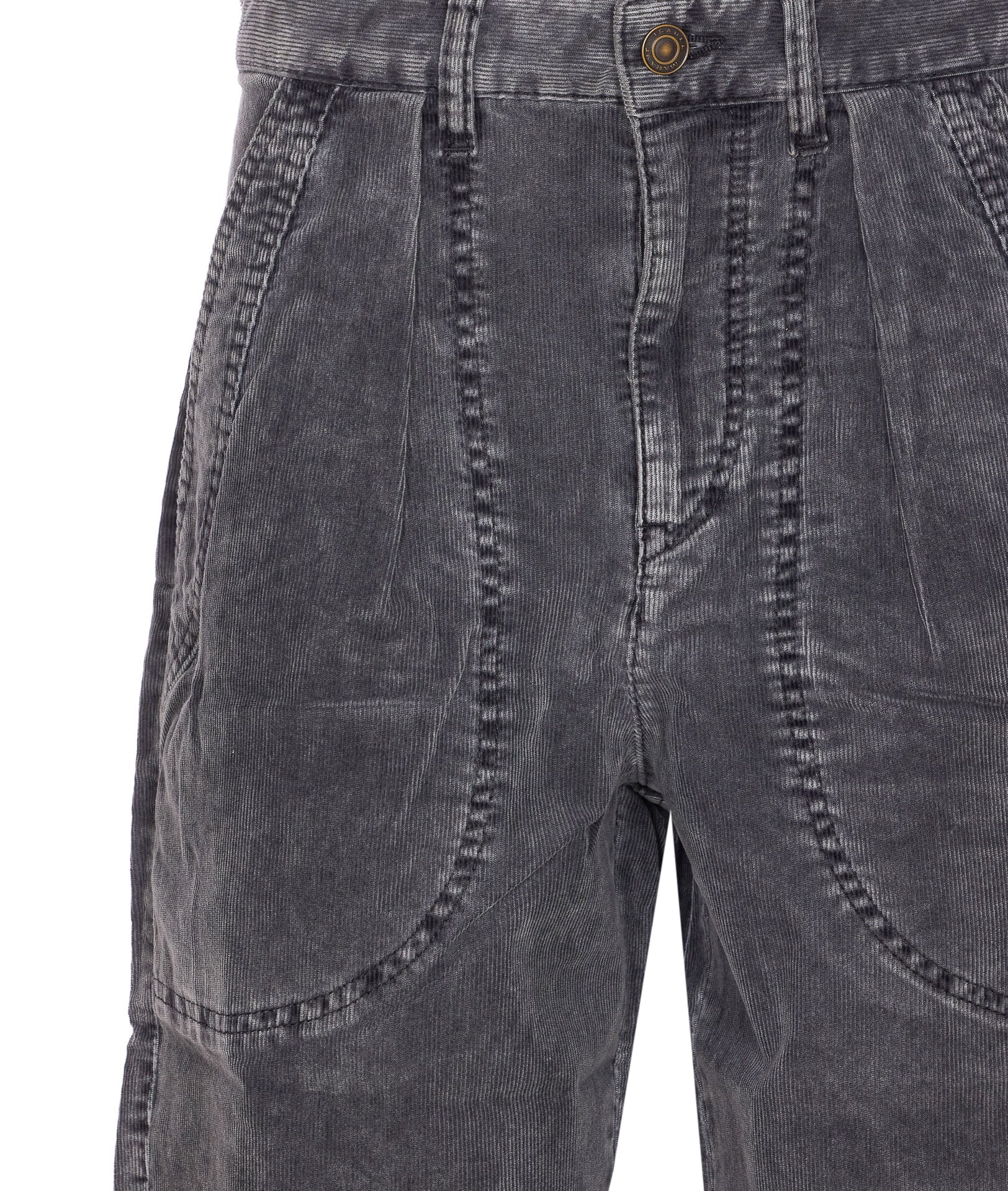 Isabel Marant Etoile Trousers Black Cotton