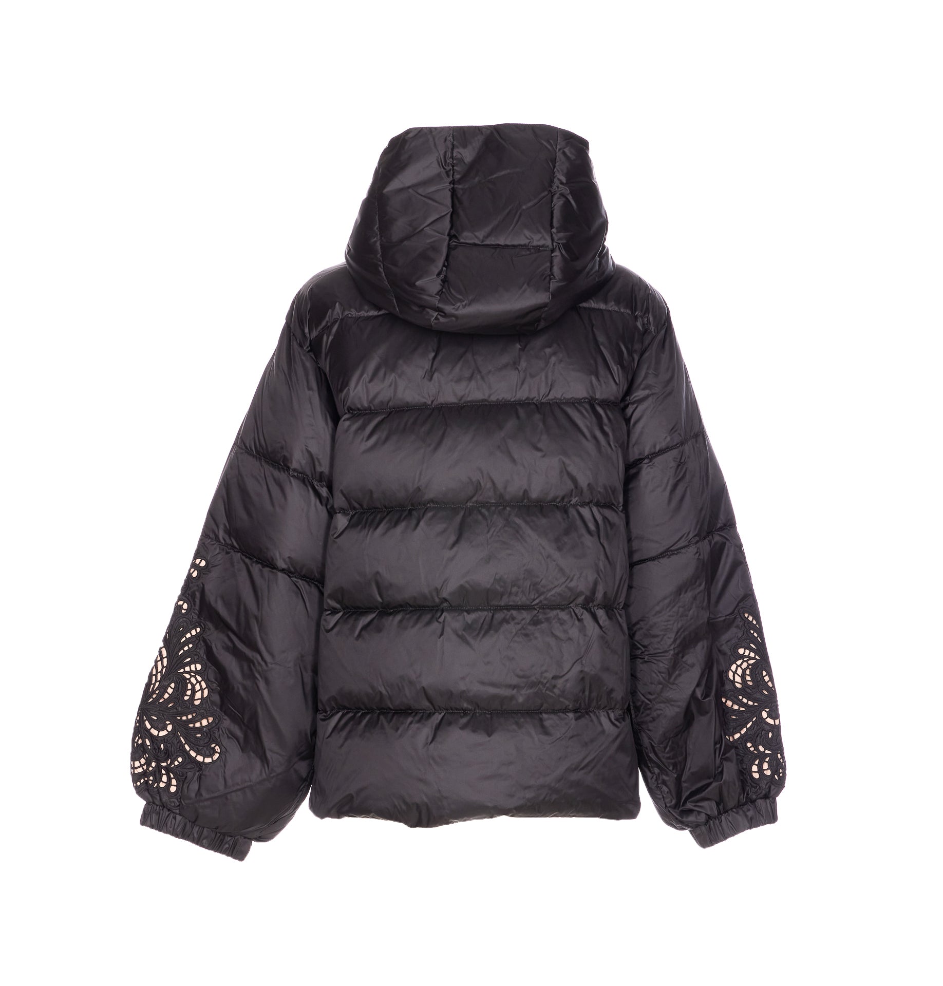 Twin-Set Coats Black Polyamide