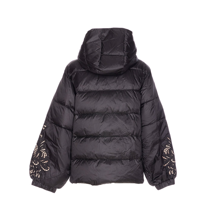 Twin-Set Coats Black Polyamide