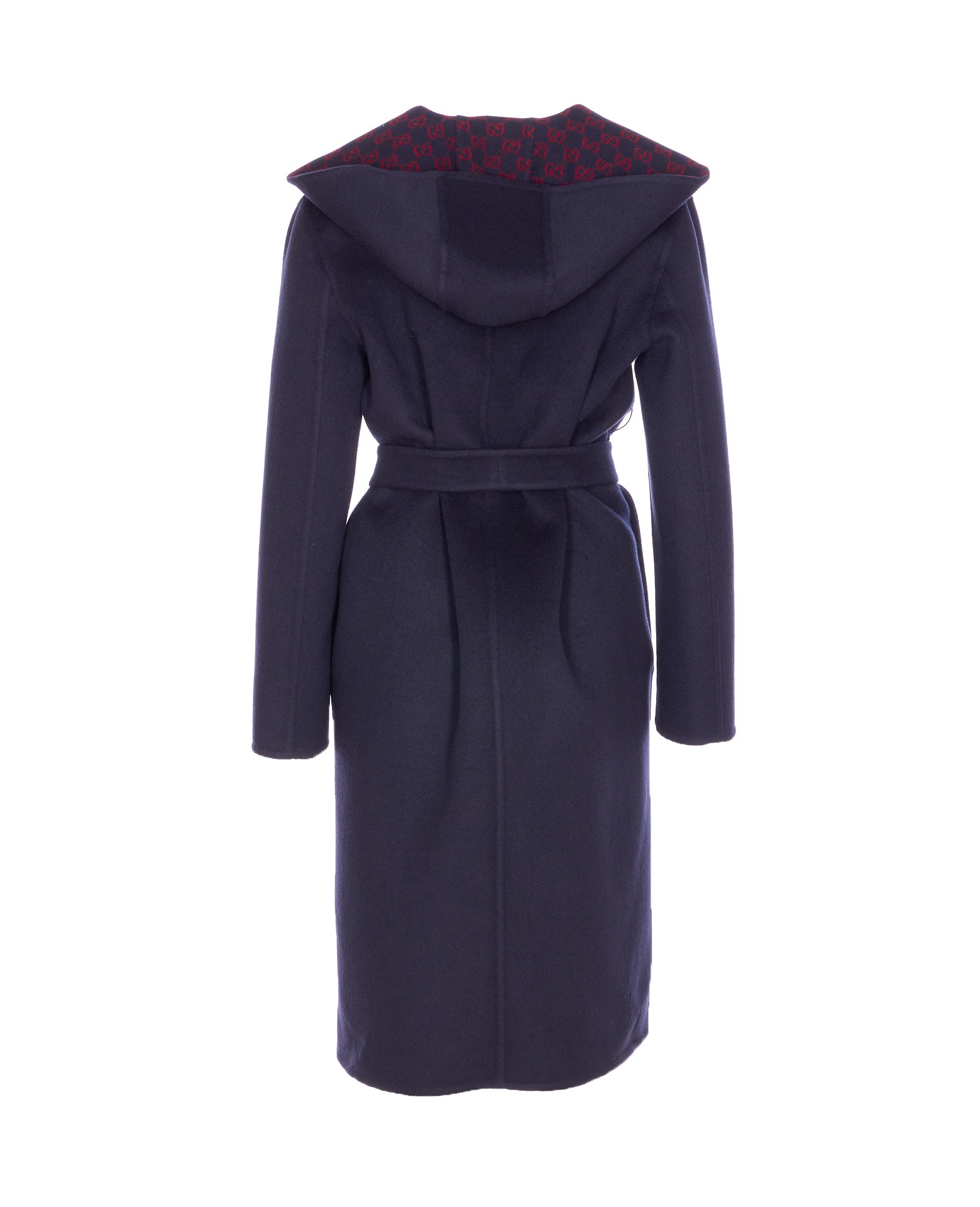 Gucci Coats Blue Wool