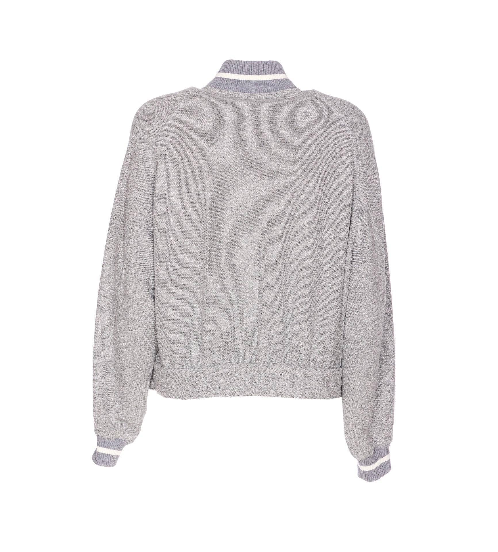 Brunello Cucinelli Sweaters Silver Viscose