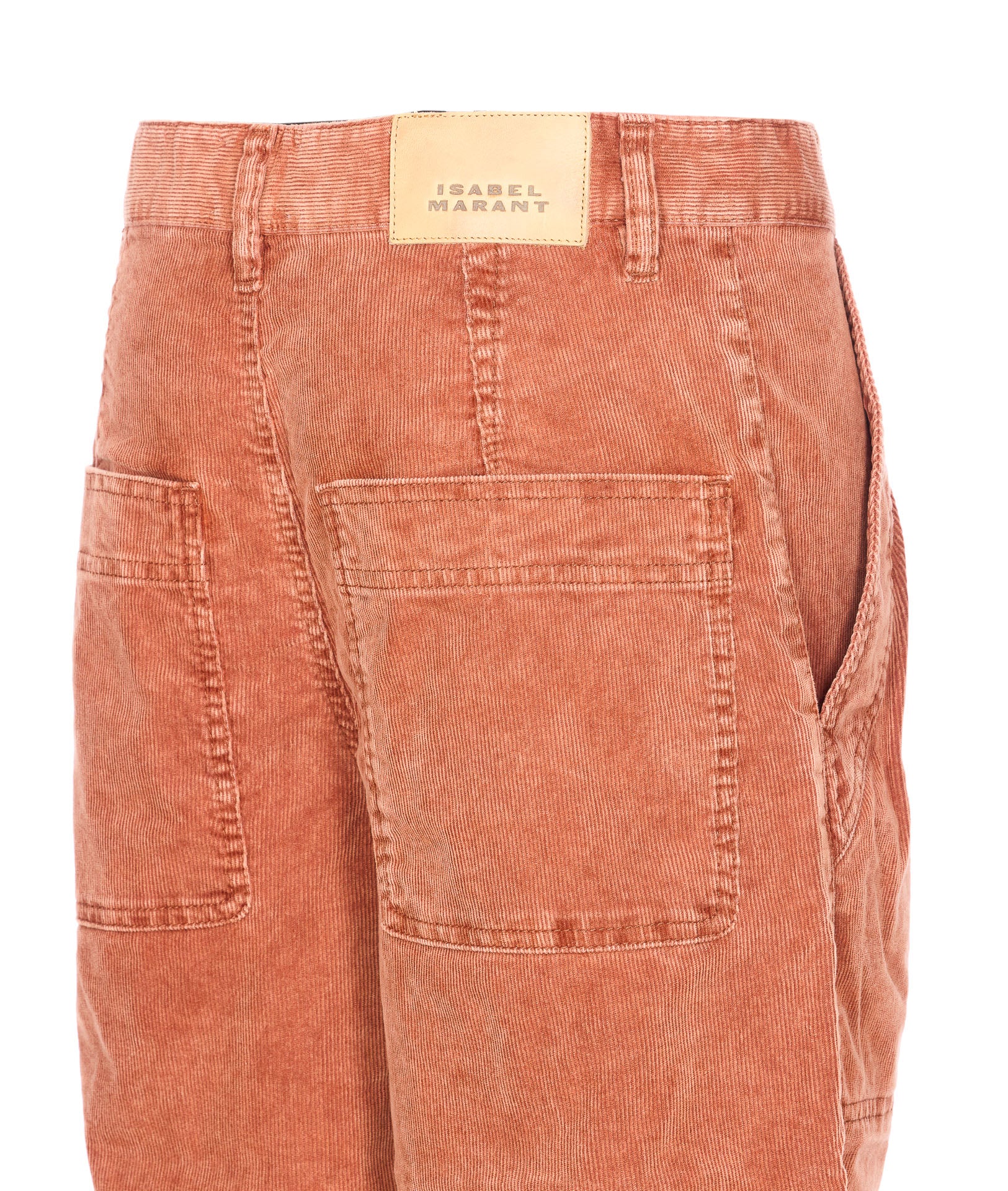Isabel Marant Etoile Trousers Pink Cotton