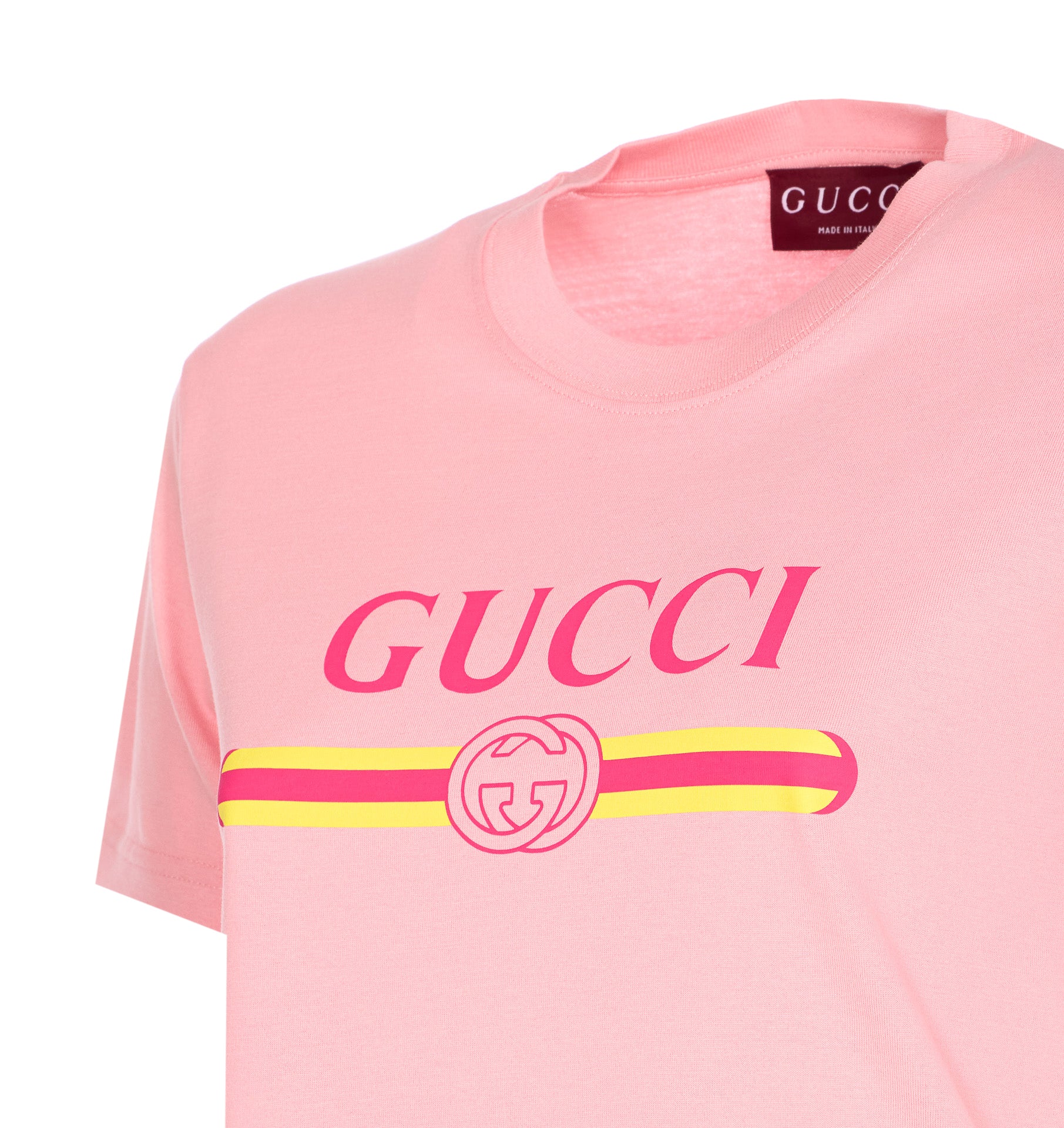 Gucci T-Shirts And Polos Pink Cotton