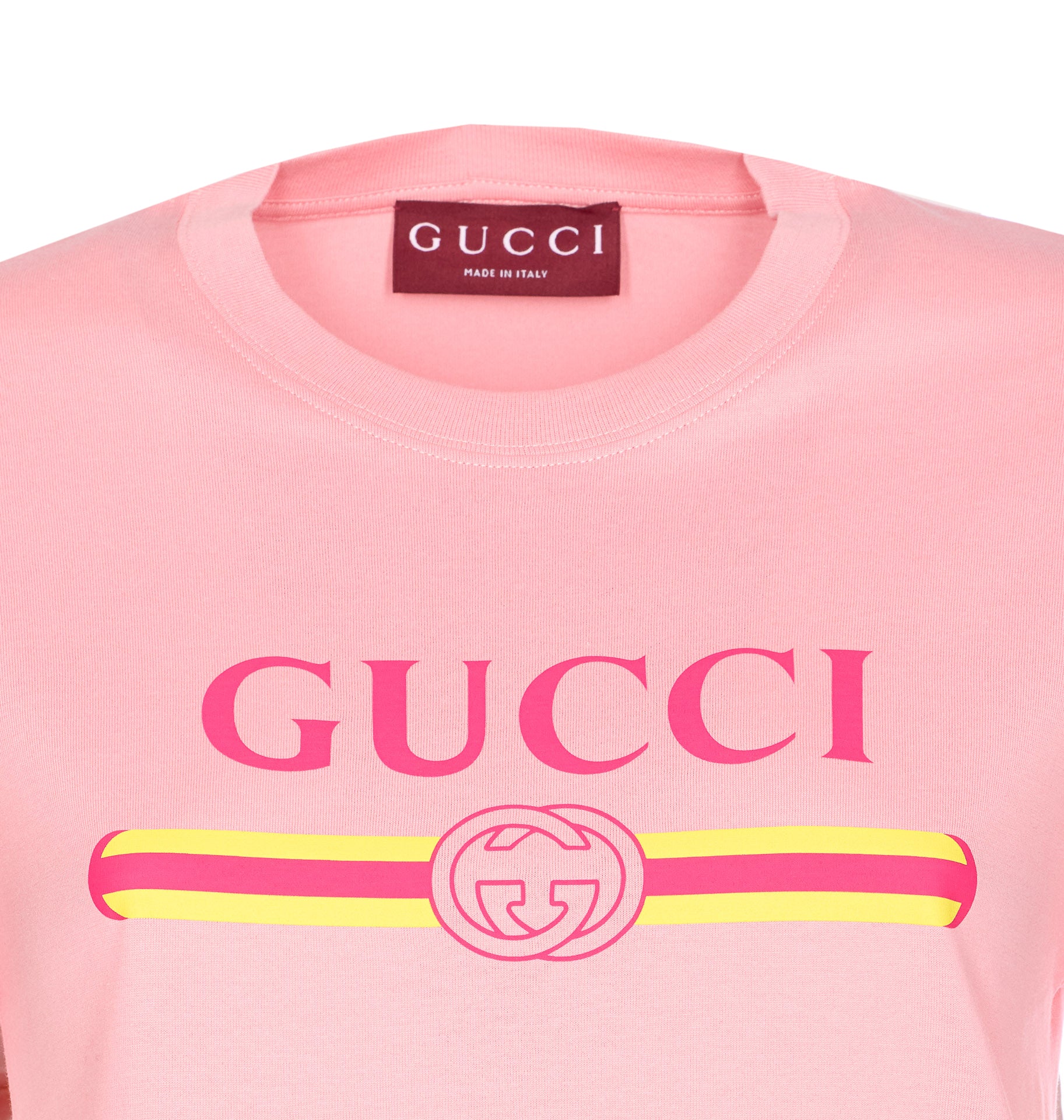 Gucci T-Shirts And Polos Pink Cotton