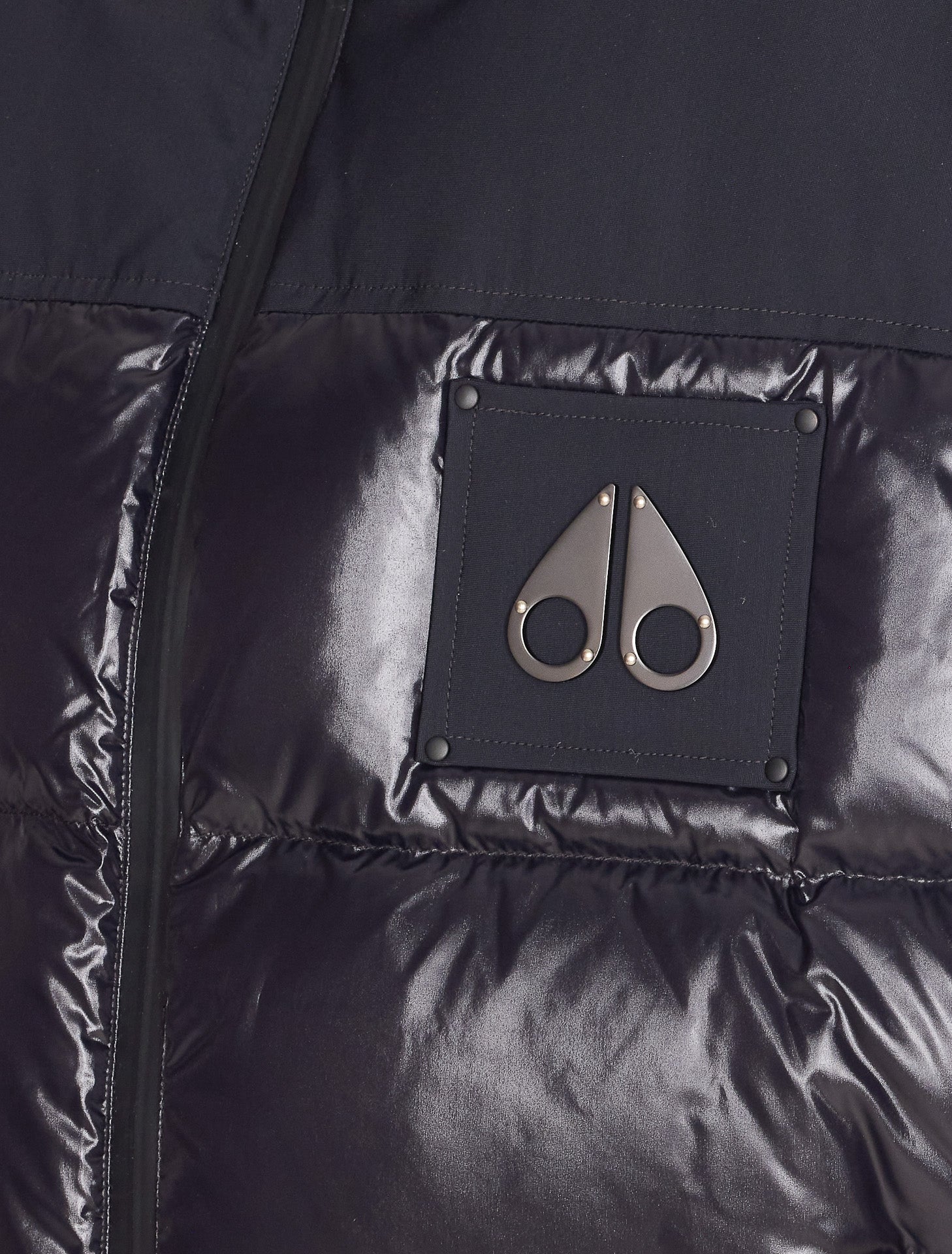 Moose Knuckles Jackets Black Nylon