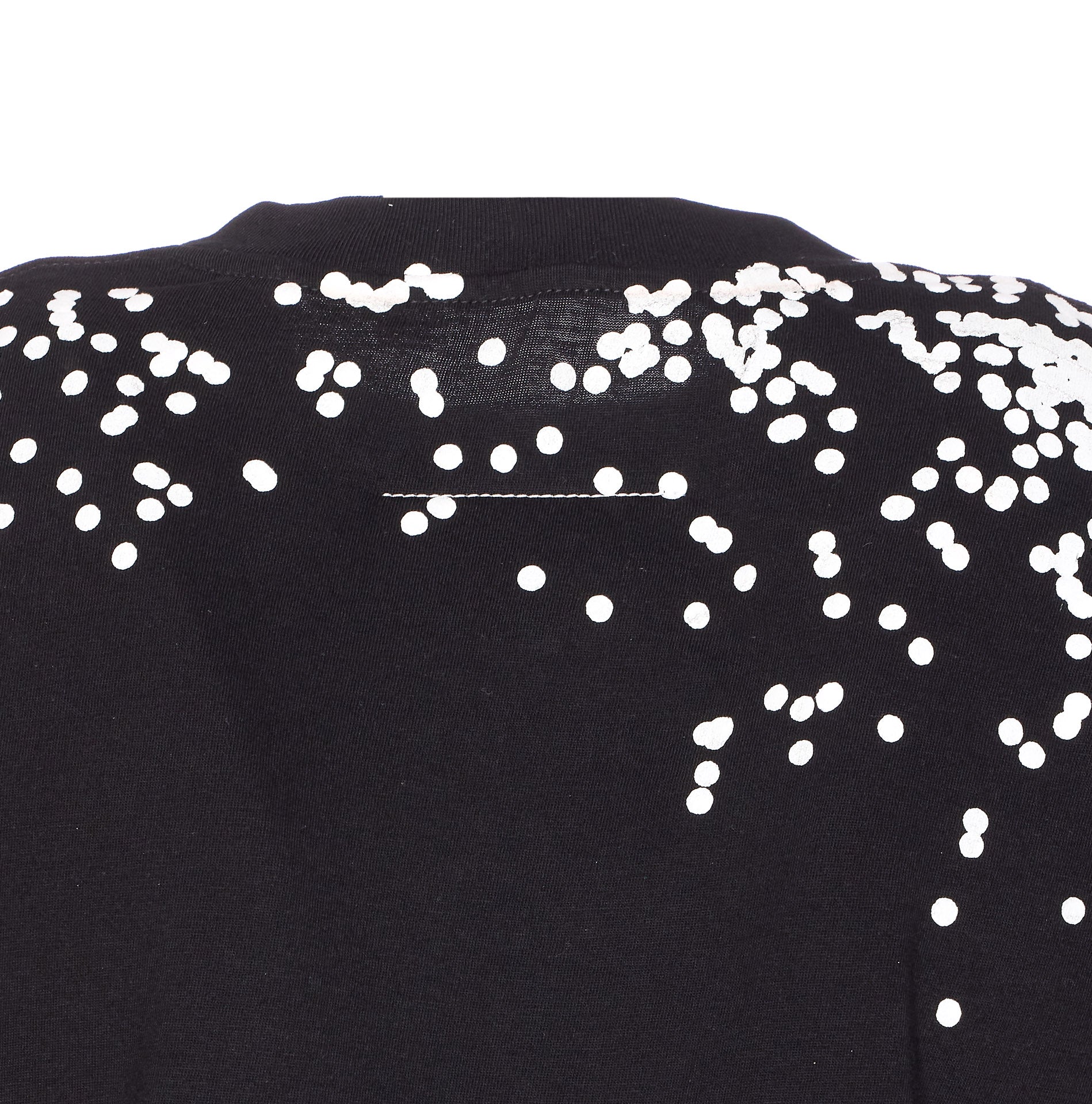 MM6 Maison Margiela T-shirts and Polos Black Cotton