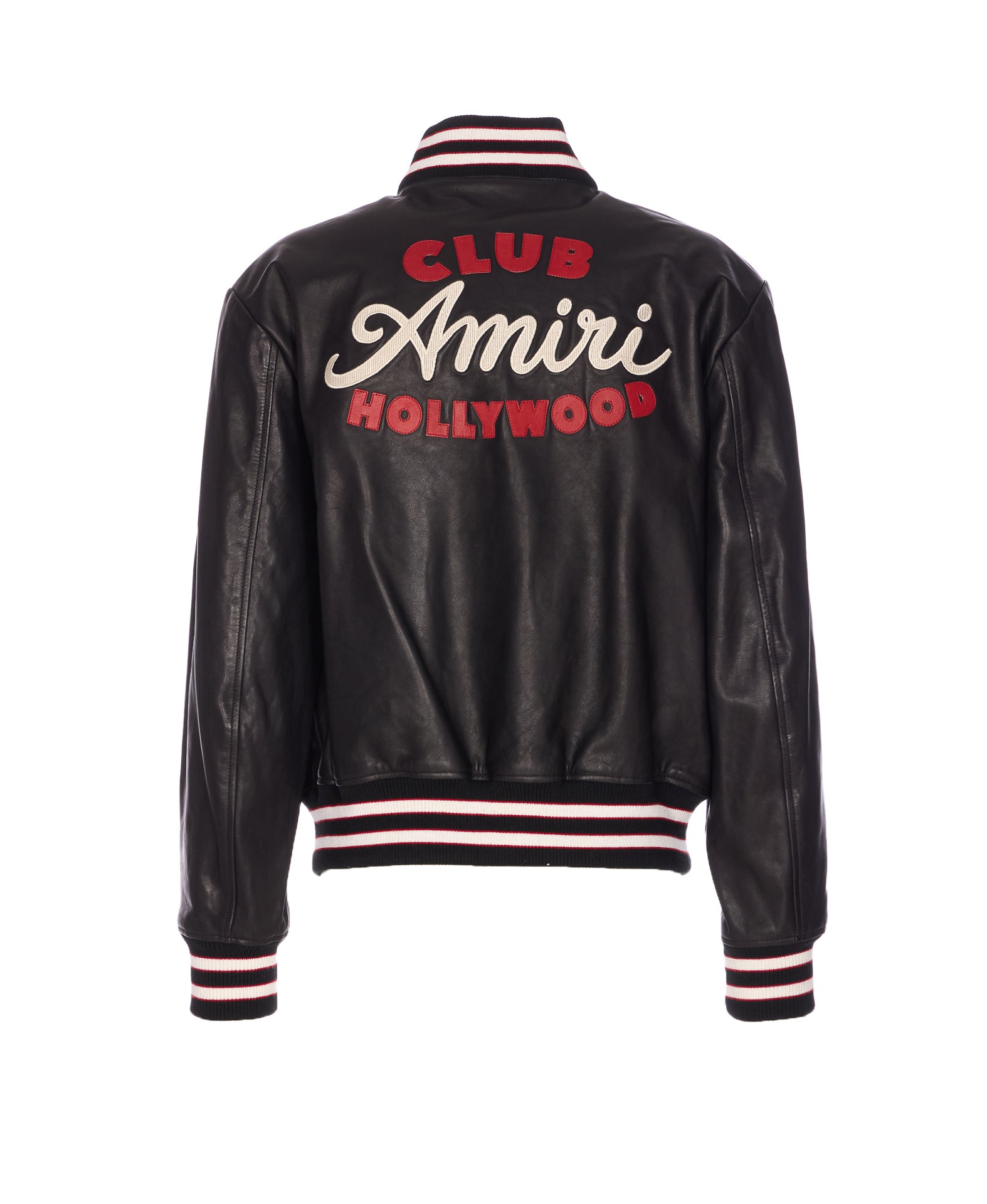 Amiri Jackets Blue Leather