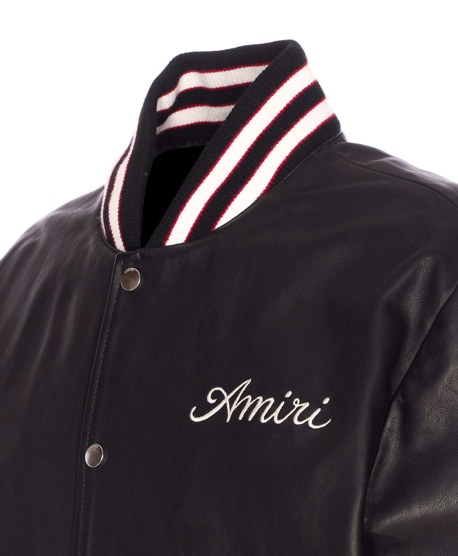 Amiri Jackets Blue Leather