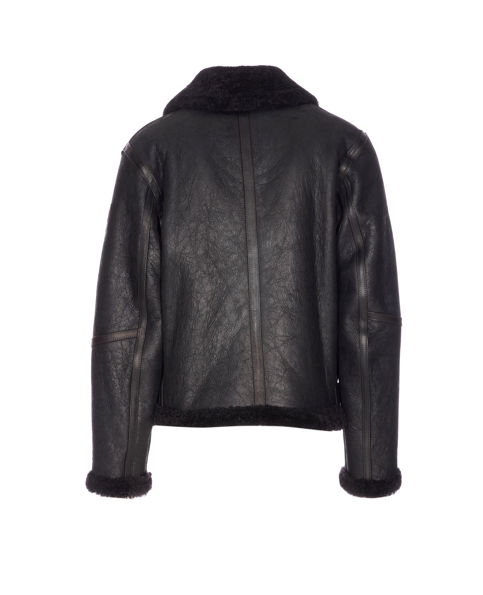 Belstaff Jackets Black Real Fur