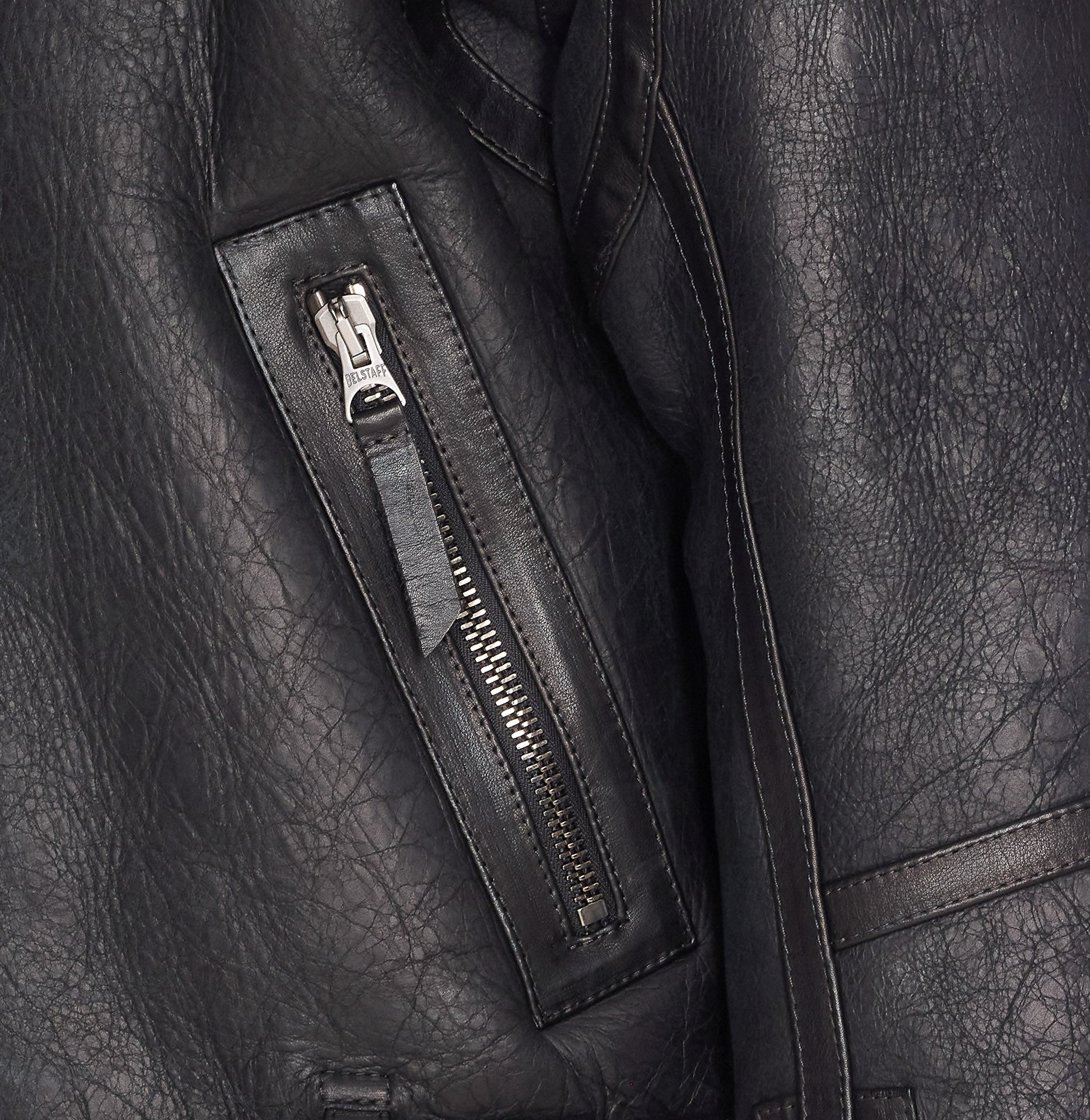 Belstaff Jackets Black Real Fur