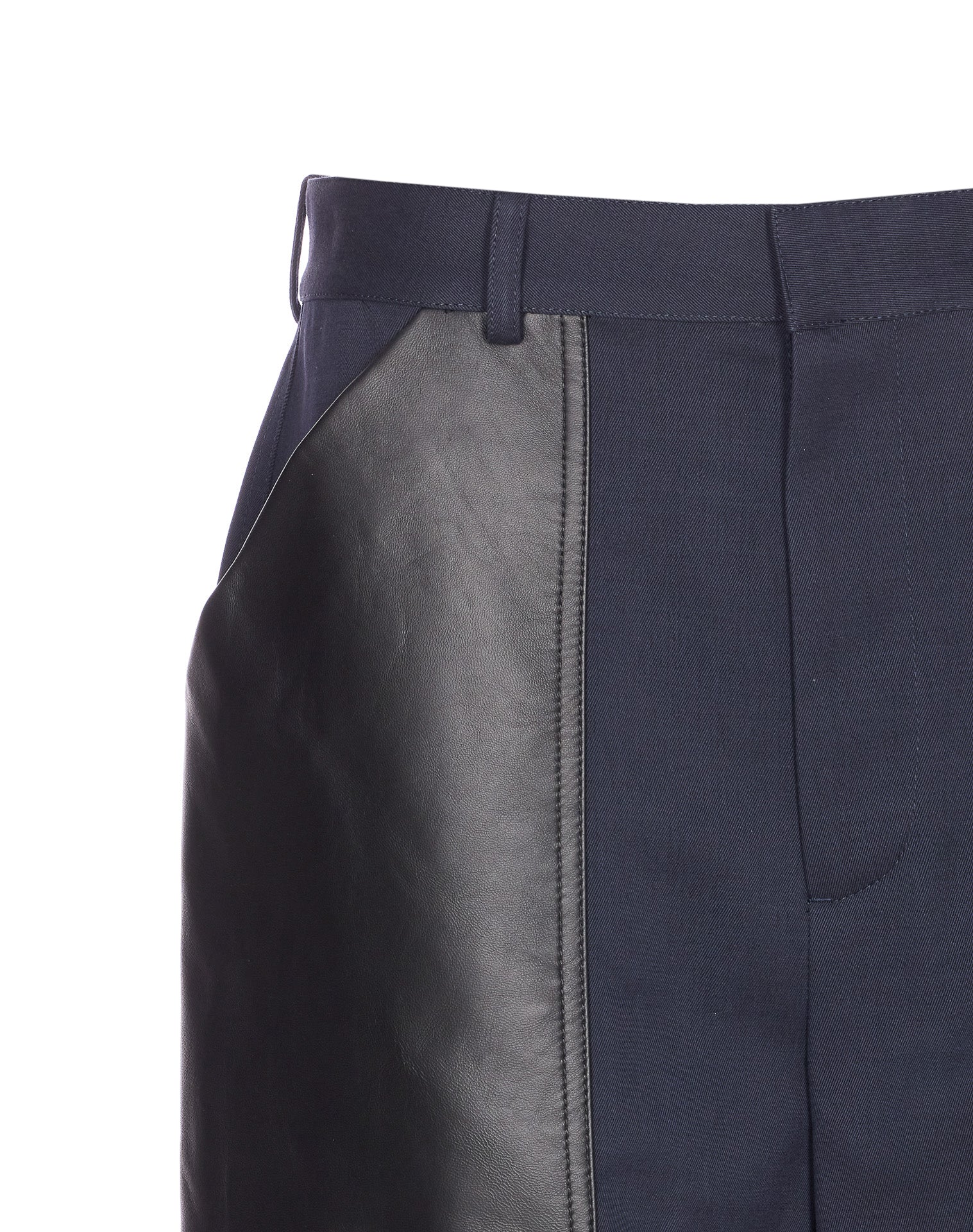 Bottega Veneta Trousers Blue Cotton