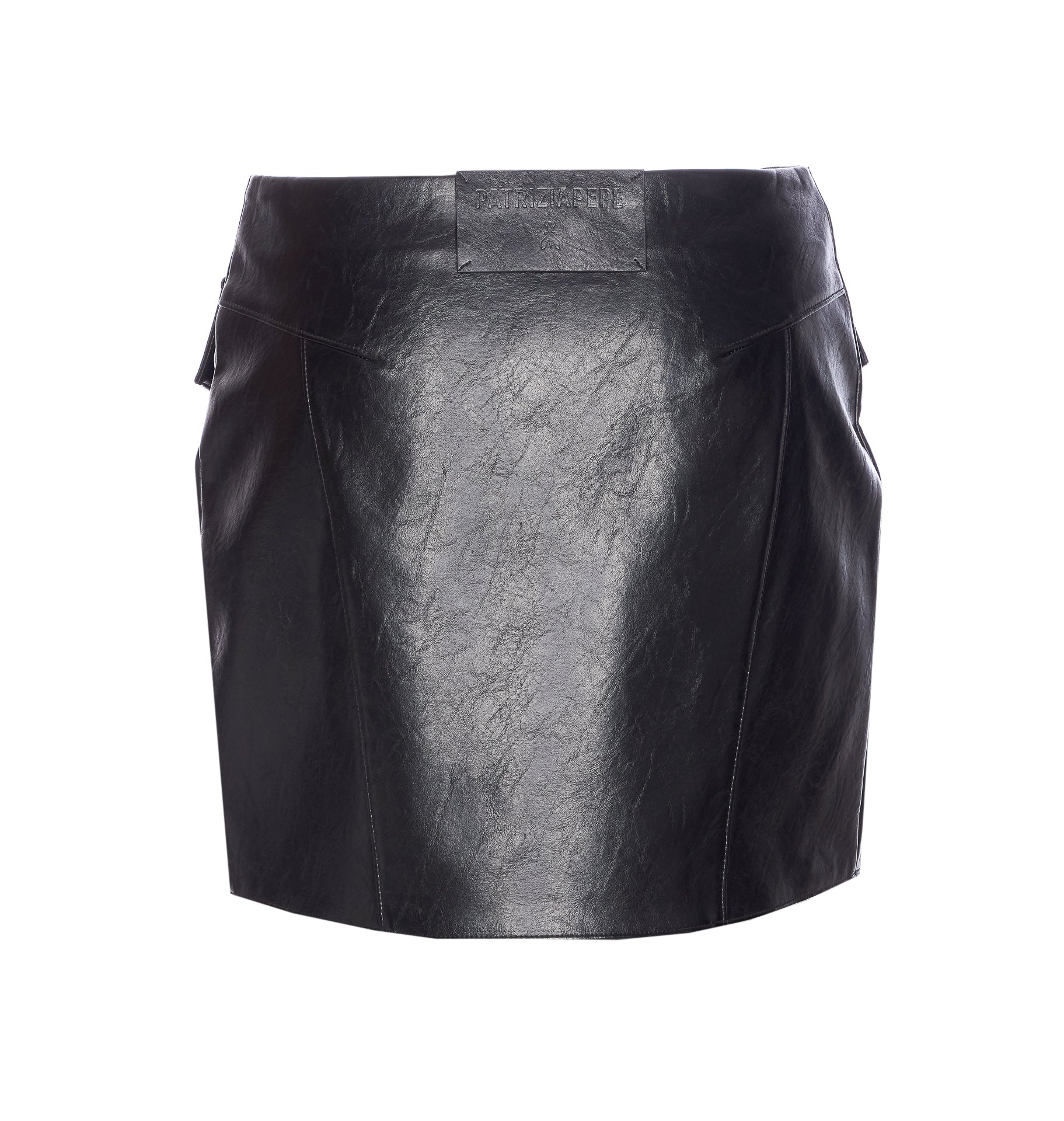 Patrizia Pepe Skirts Black Polyurethane