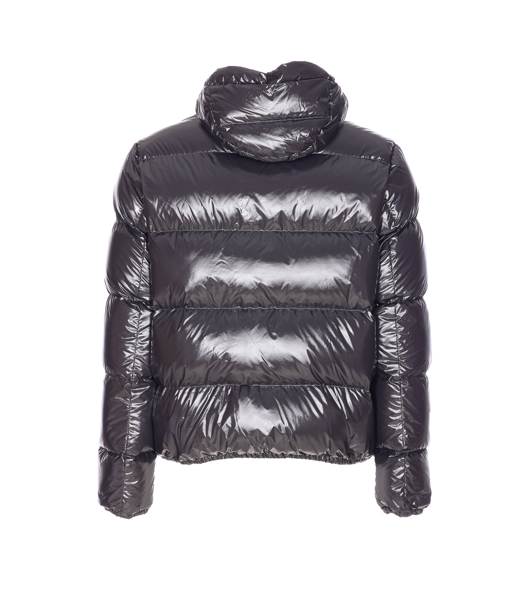 Herno Coats Grey Polyamide