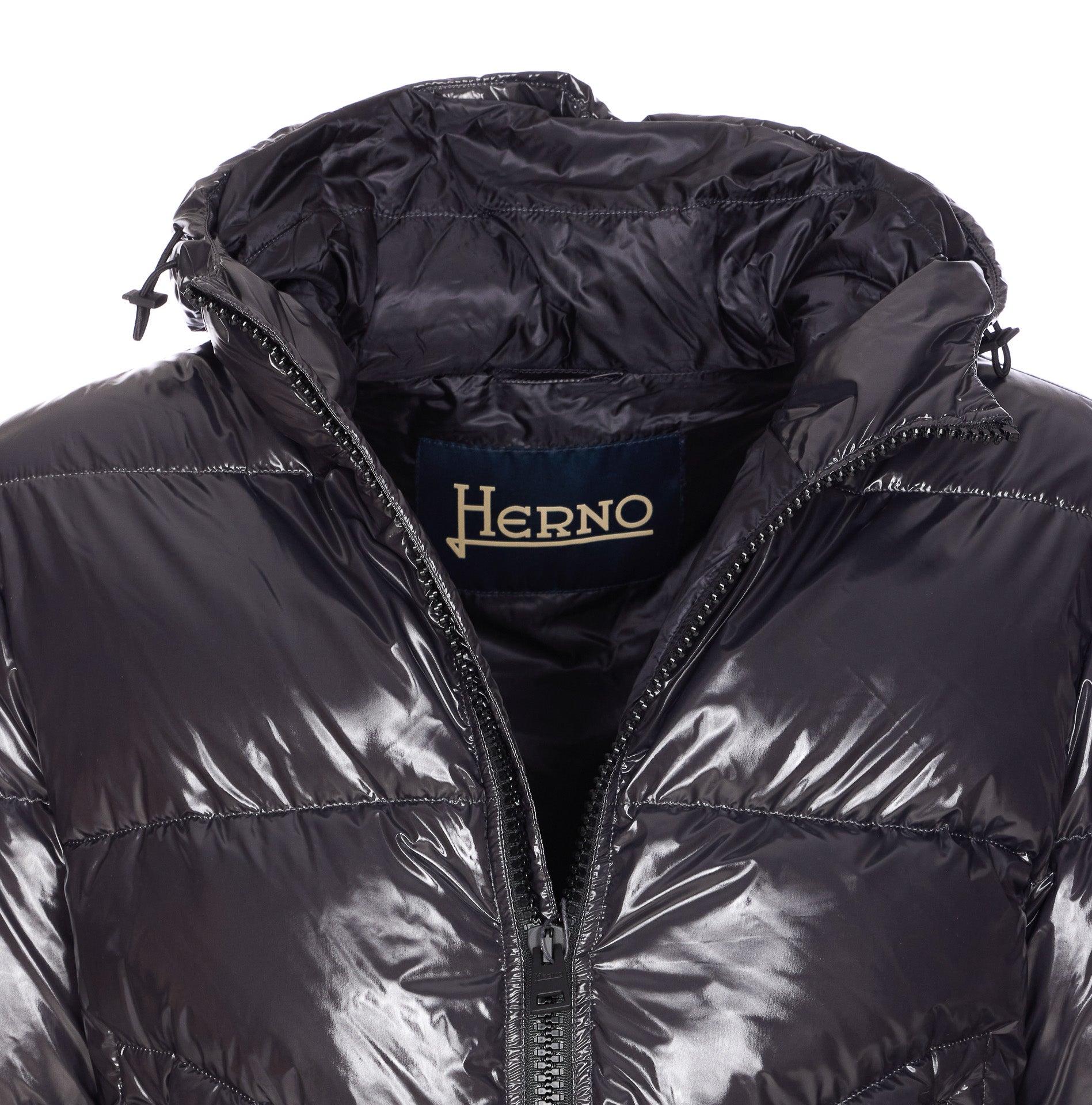 Herno Coats Grey Polyamide