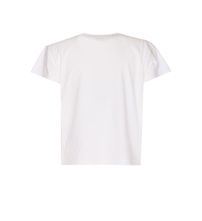 MM6 Maison Margiela T-shirts and Polos White Cotton
