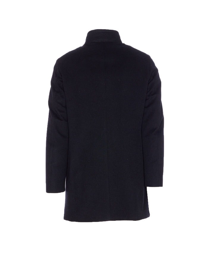 Moorer Coats Blue Cashmere